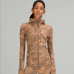 lululemon define hooded jacket camo color